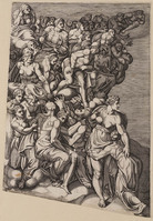 KG 00141
<br/>
Laatste Oordeel: uitverkorenen
<br/>
<em>Beatrizet, Nicolaus (1515 ? - na 1565)</em>